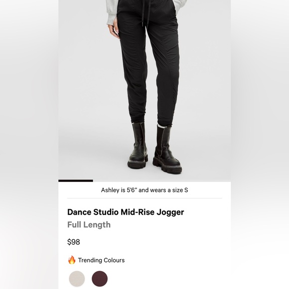 lululemon athletica Pants - lululemon dance studio mid rise jogger
